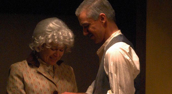 Britt Kline and Ben Turner in Eugene O'Neill's Long Day's Journey Into Night